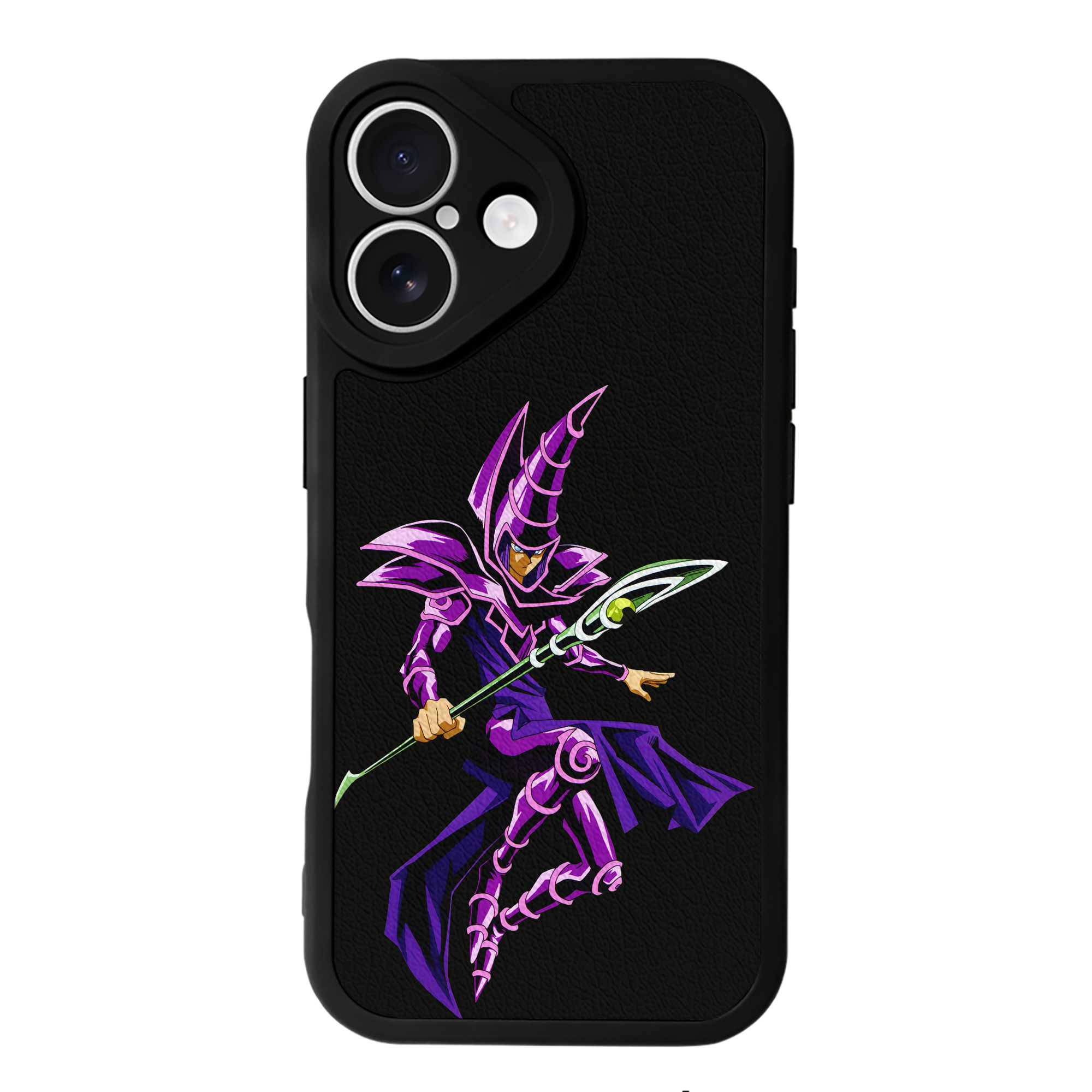 遊☆戯☆王 Yu-Gi-Oh! 【iPhone 16シリーズ対応】シリコンスマホケース（レザー調） 材質：シリコン